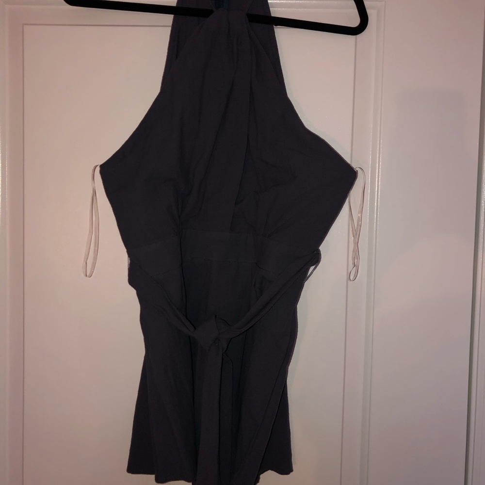 Deep Navy Blue Romper